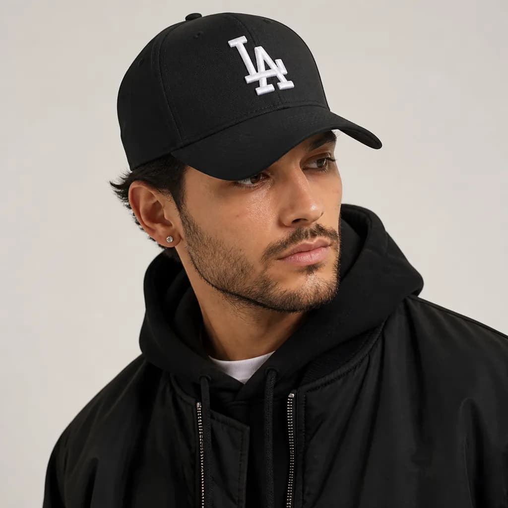 Black Logo Cap – vue 2
