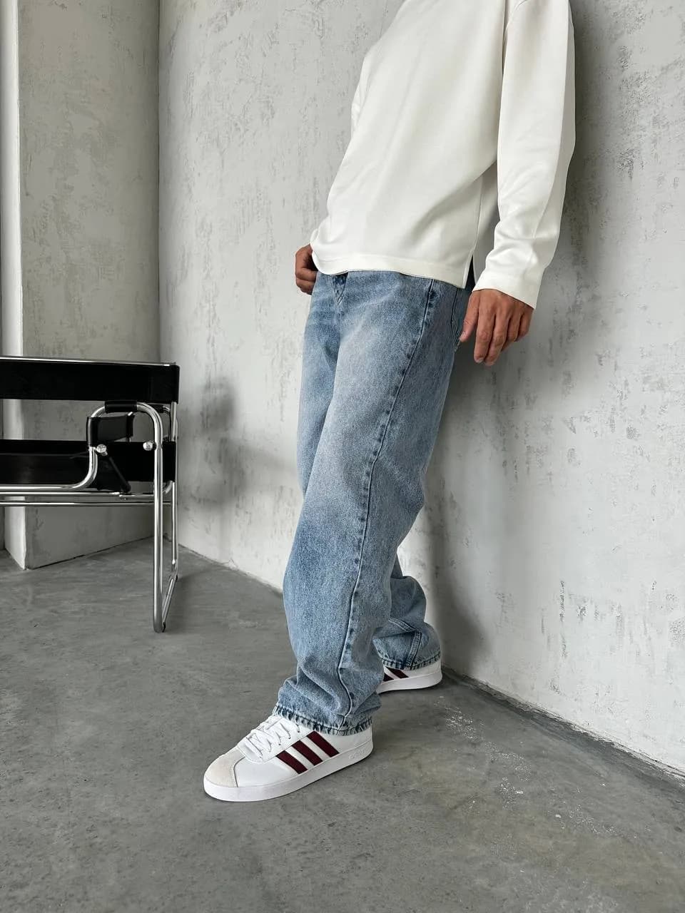 Baggy jean blue dégradé  – vue 2