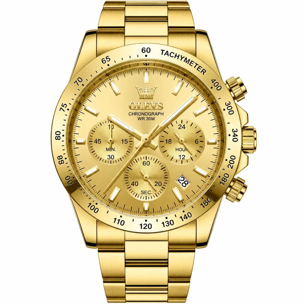 Gold Chronograph
