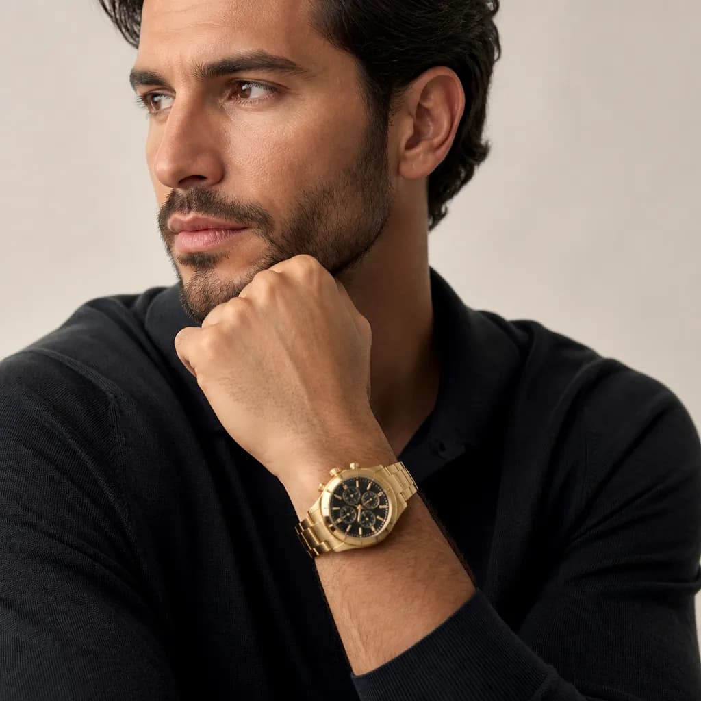 Gold Chronograph – vue 2