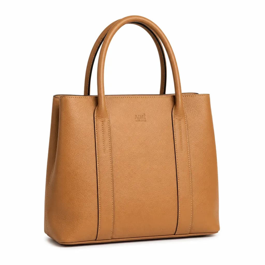 Tan Leather Tote