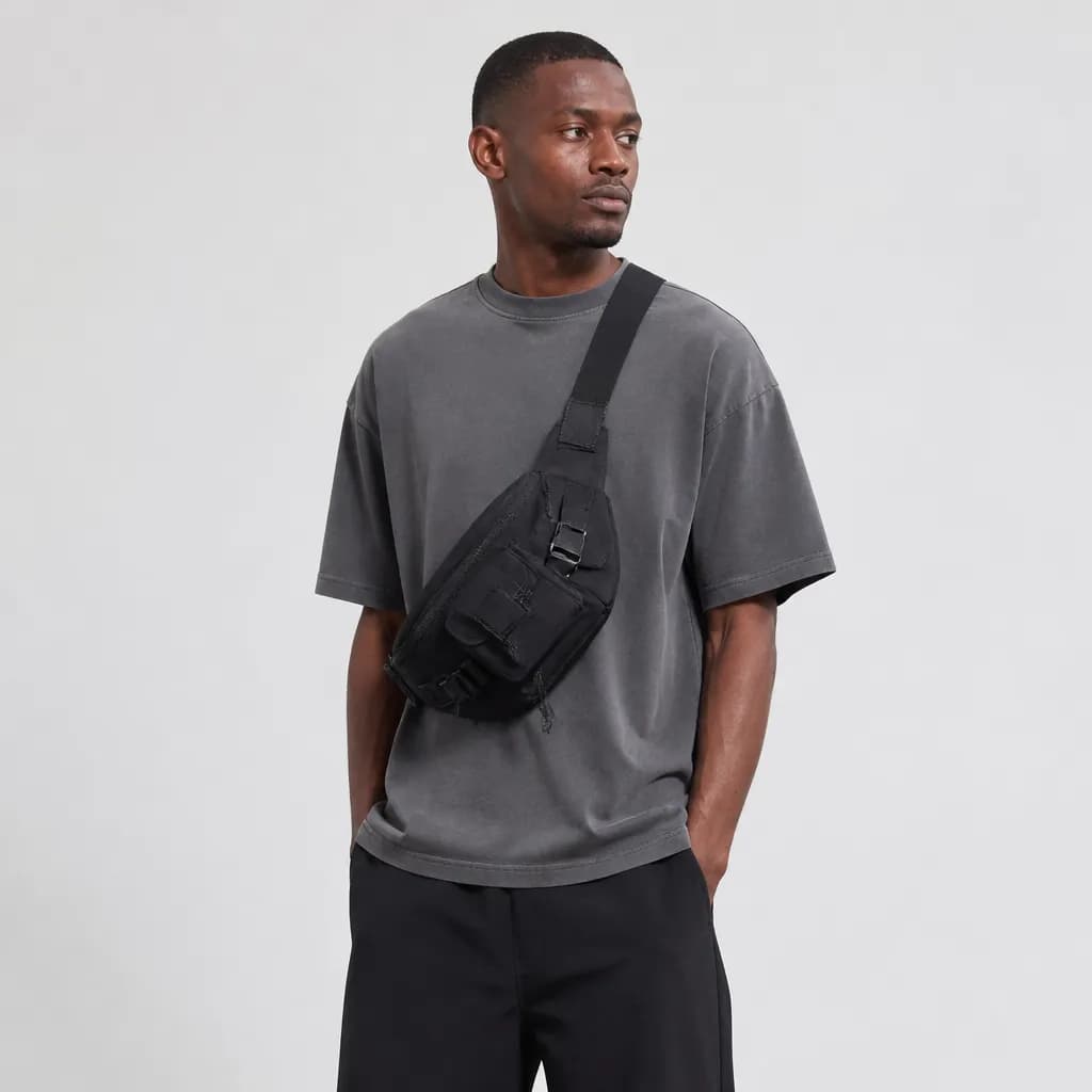 Black Nylon Sling – vue 2
