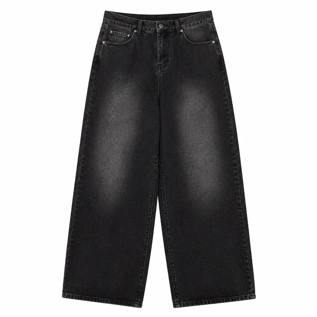 Washed Black Jeans