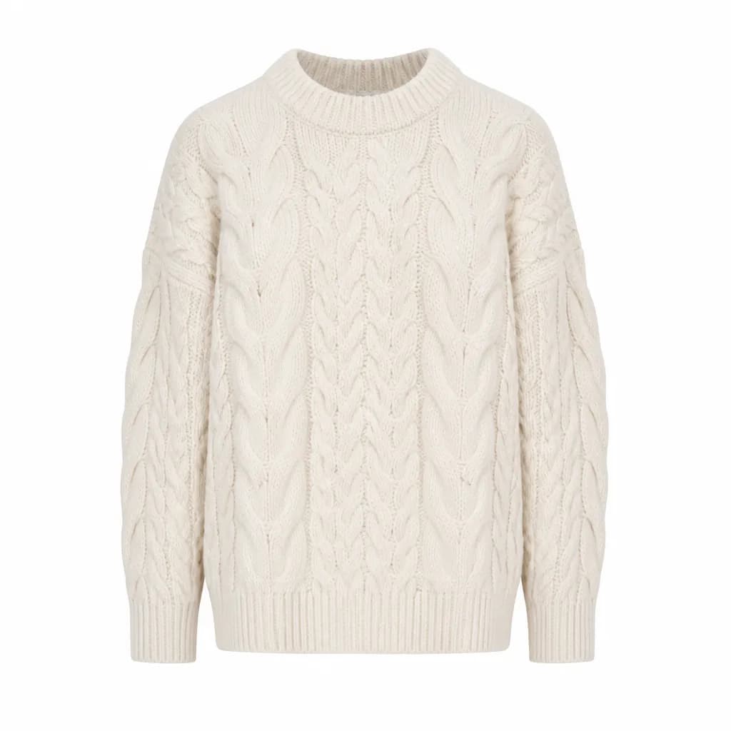 Off-white Cable Knit