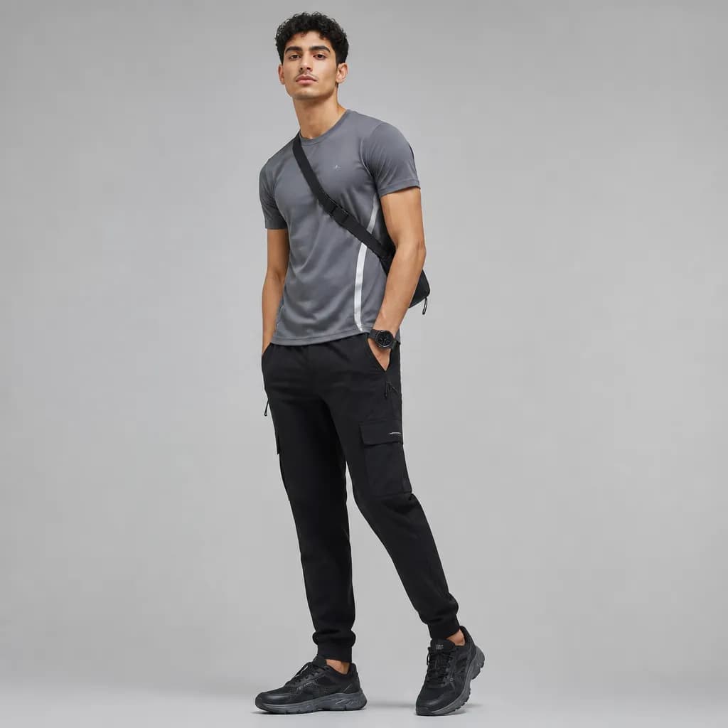 Grey Tech Tee – vue 2